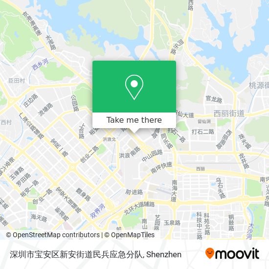深圳市宝安区新安街道民兵应急分队 map