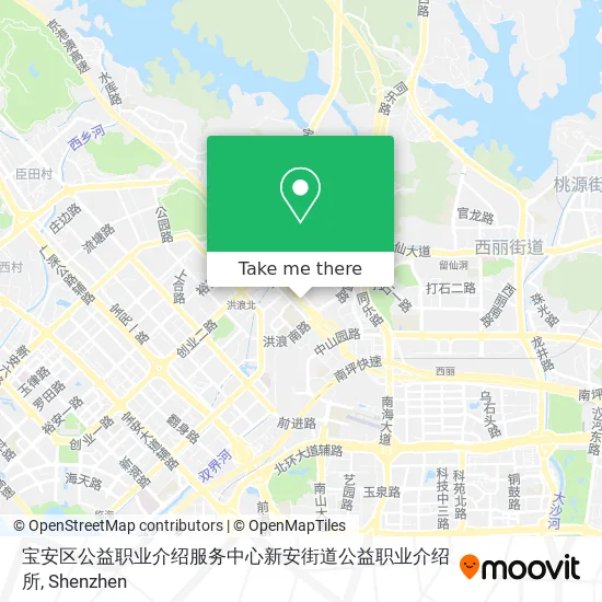 宝安区公益职业介绍服务中心新安街道公益职业介绍所 map