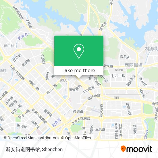 新安街道图书馆 map