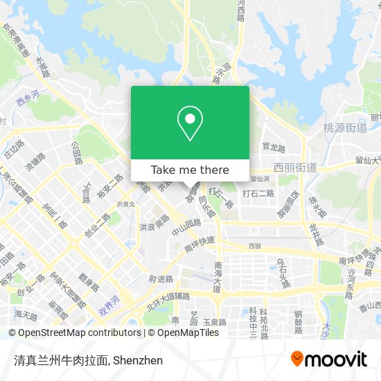 清真兰州牛肉拉面 map
