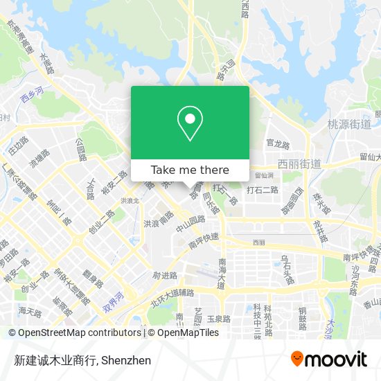 新建诚木业商行 map