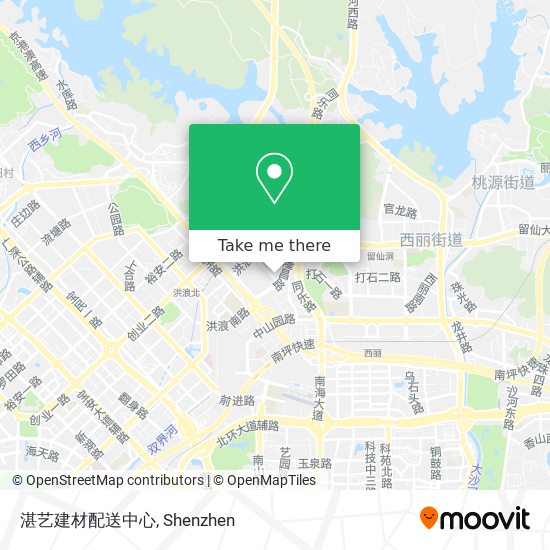 湛艺建材配送中心 map
