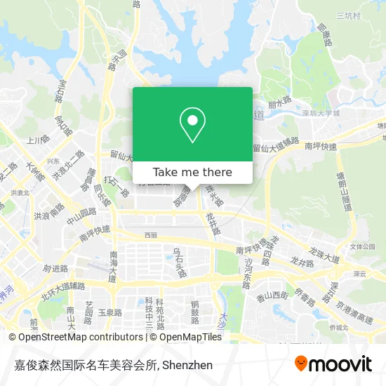 嘉俊森然国际名车美容会所 map
