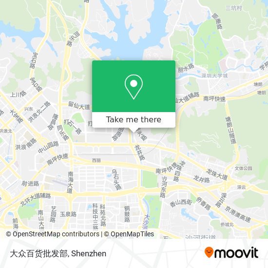 大众百货批发部 map