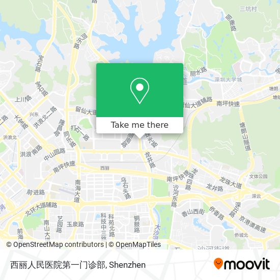 西丽人民医院第一门诊部 map