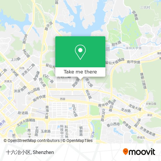 十六冶小区 map