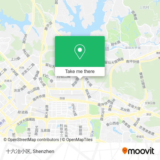 十六冶小区 map