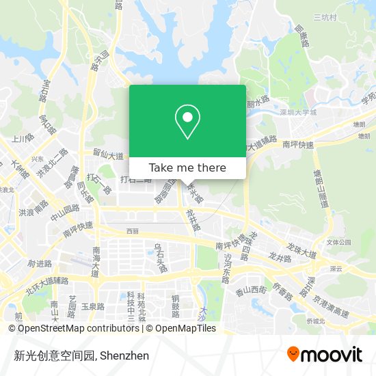 新光创意空间园 map