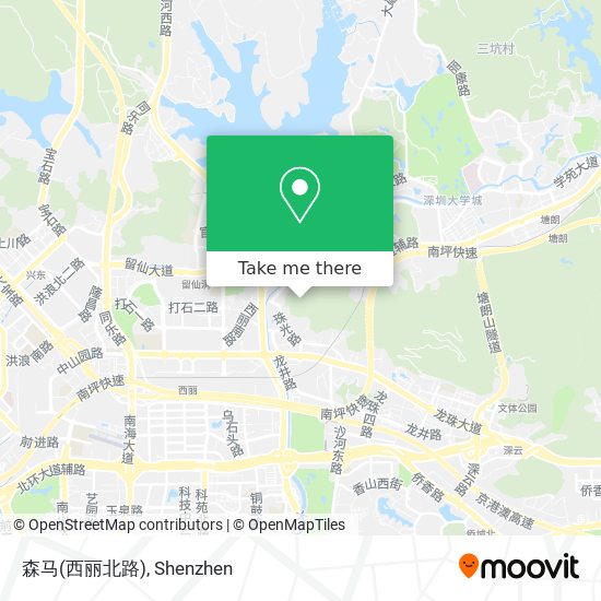 森马(西丽北路) map