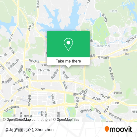 森马(西丽北路) map
