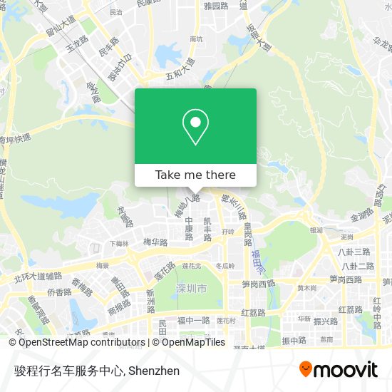 骏程行名车服务中心 map