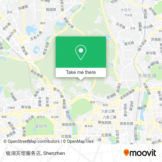银湖宾馆服务店 map