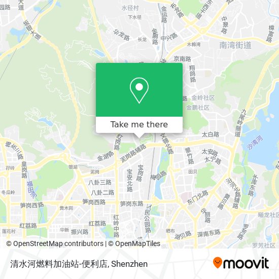 清水河燃料加油站-便利店 map