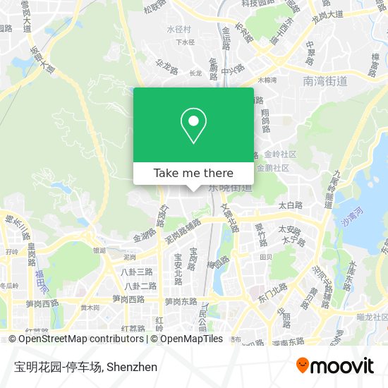 宝明花园-停车场 map