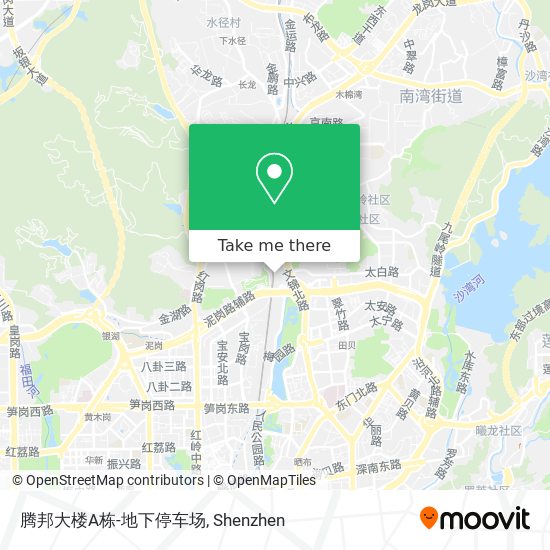 腾邦大楼A栋-地下停车场 map