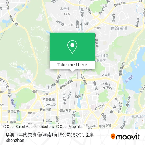 华润五丰肉类食品(河南)有限公司清水河仓库 map