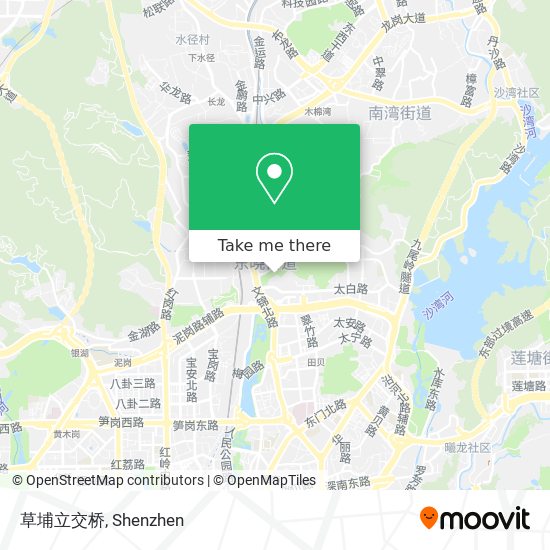 草埔立交桥 map