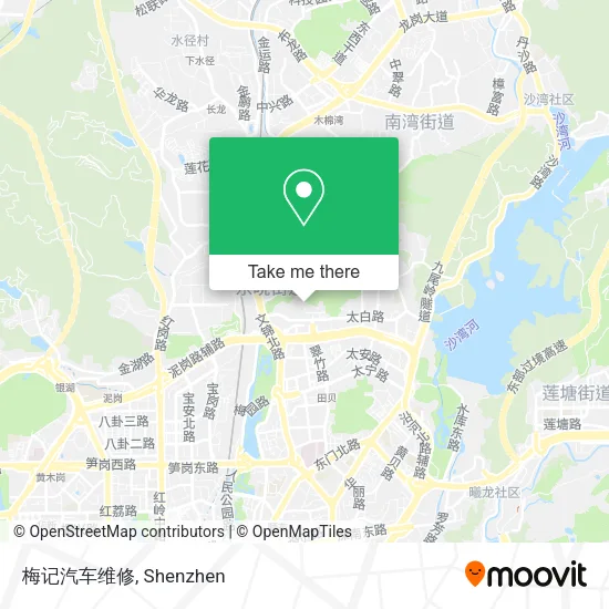 梅记汽车维修 map