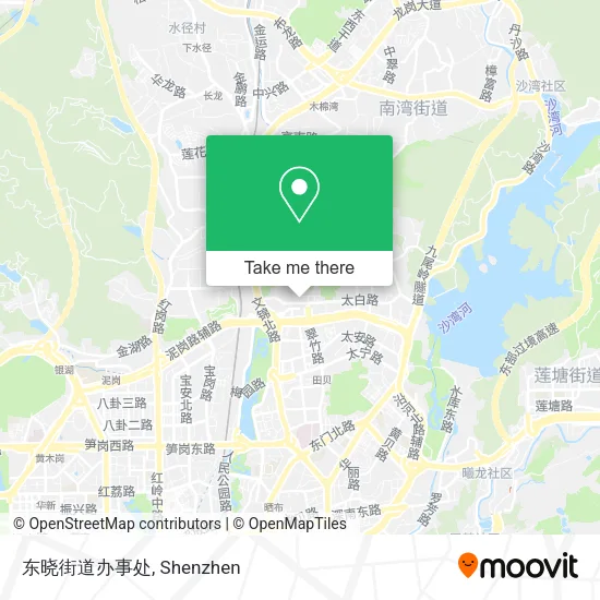 东晓街道办事处 map