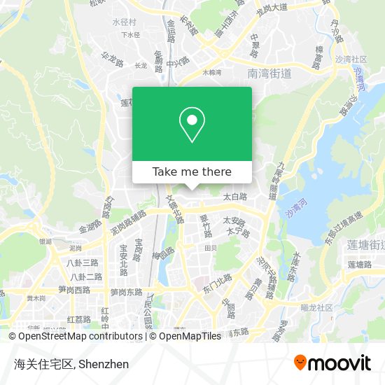 海关住宅区 map