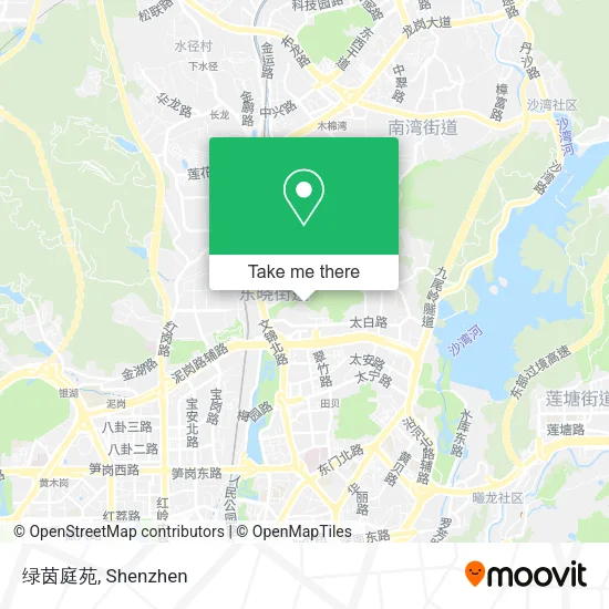 绿茵庭苑 map