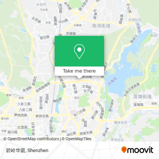 碧岭华庭 map