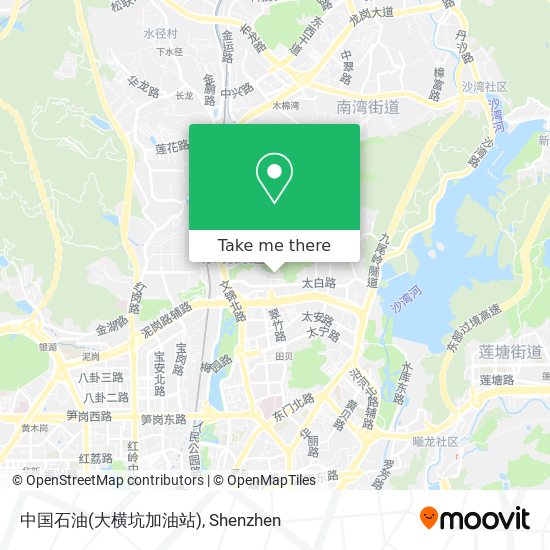 中国石油(大横坑加油站) map
