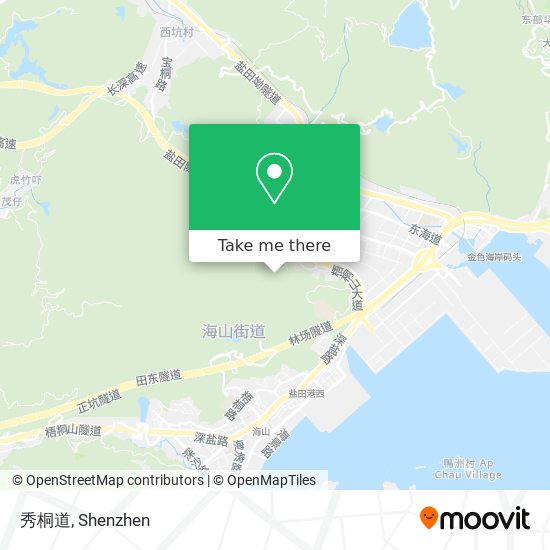 秀桐道 map