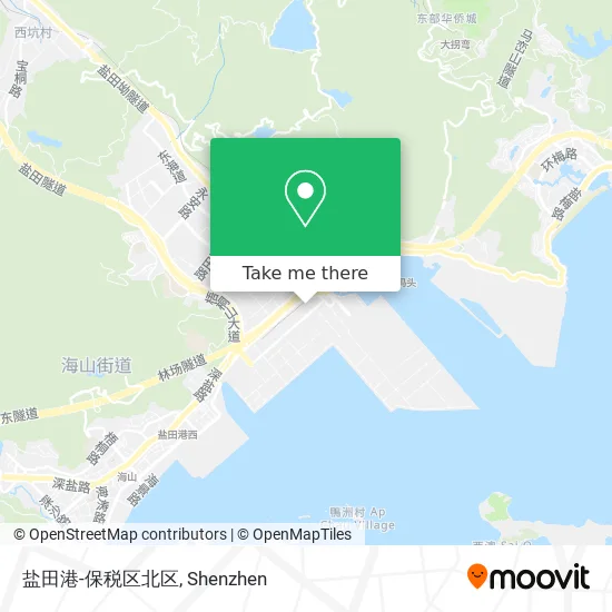 盐田港-保税区北区 map