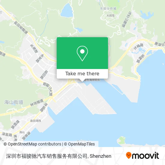 深圳市福骏驰汽车销售服务有限公司 map