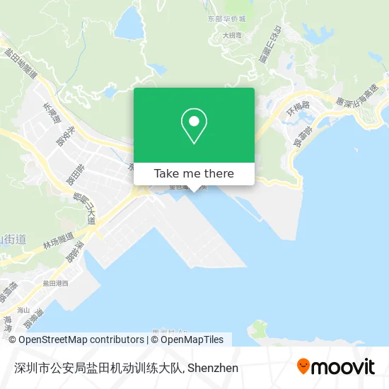 深圳市公安局盐田机动训练大队 map