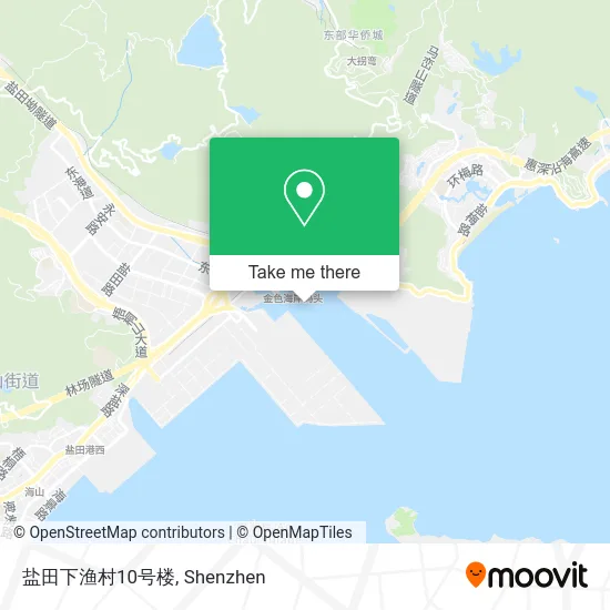 盐田下渔村10号楼 map