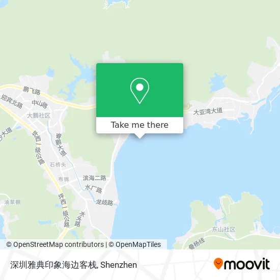 深圳雅典印象海边客栈 map