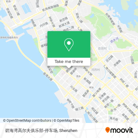碧海湾高尔夫俱乐部-停车场 map