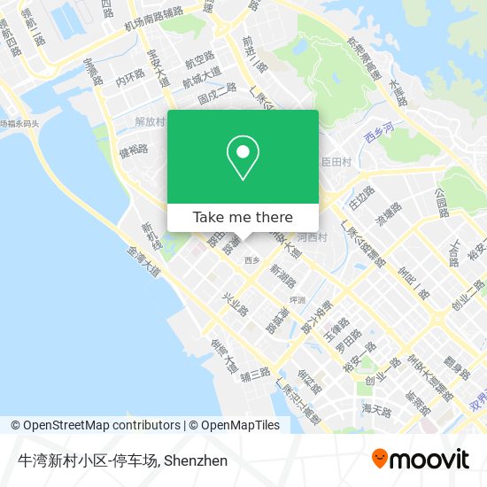 牛湾新村小区-停车场 map