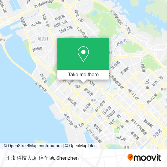 汇潮科技大厦-停车场 map