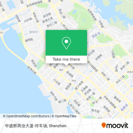 华盛辉商业大厦-停车场 map