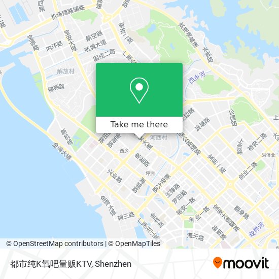 都市纯K氧吧量贩KTV map