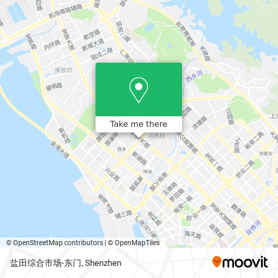 盐田综合市场-东门 map