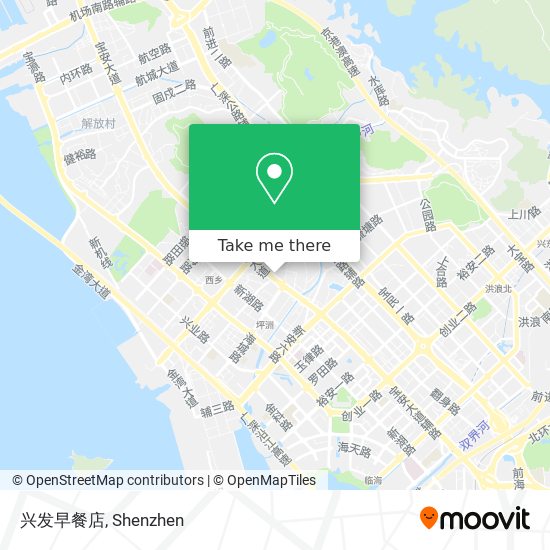 兴发早餐店 map