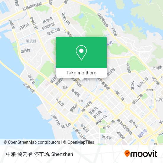 中粮·鸿云-西停车场 map