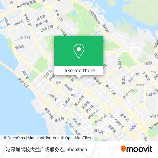 港深通驾校大益广场服务点 map