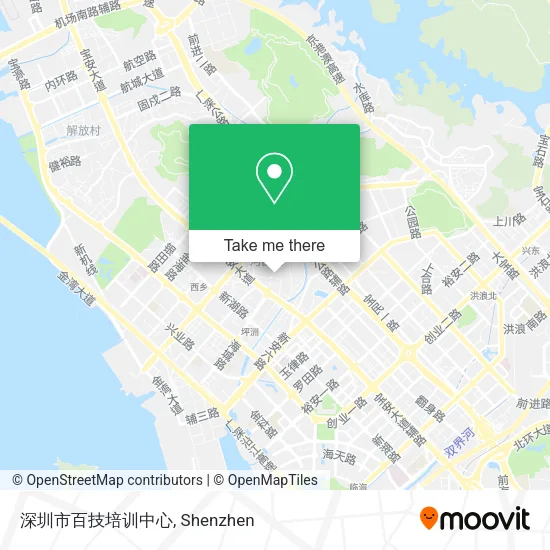 深圳市百技培训中心 map