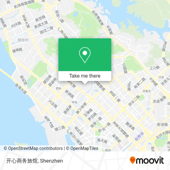 开心商务旅馆 map