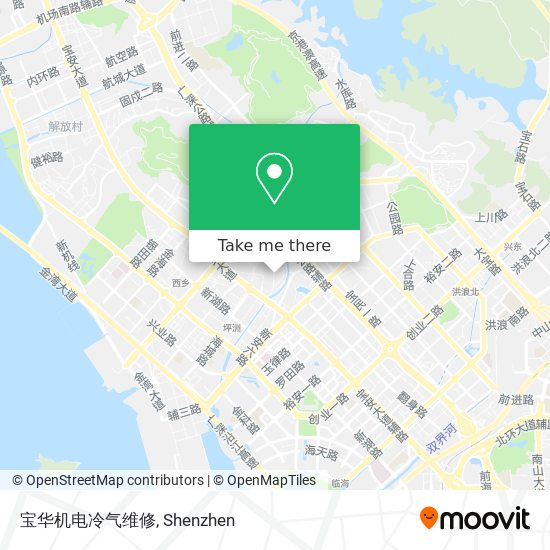 宝华机电冷气维修 map