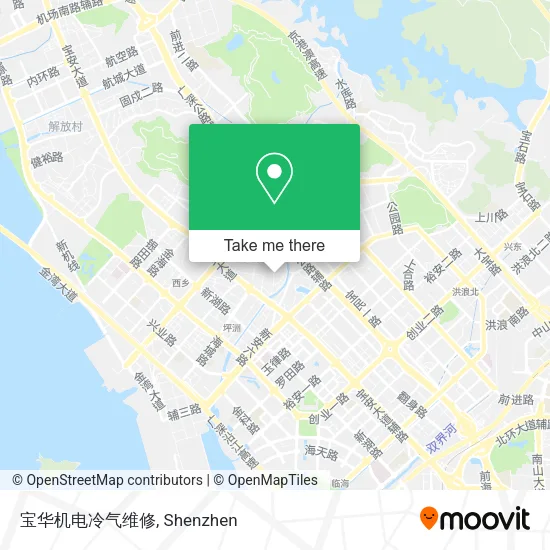 宝华机电冷气维修 map