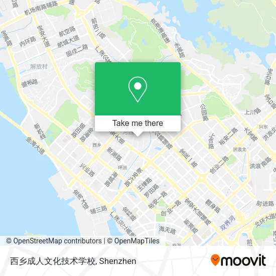 西乡成人文化技术学校 map