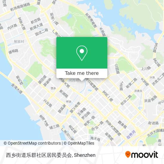 西乡街道乐群社区居民委员会 map