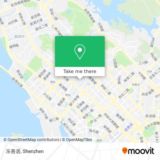 乐善居 map