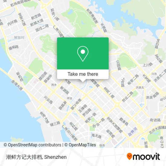 潮鲜方记大排档 map